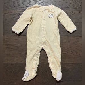 Baby Mexx soft yellow baby sleeper 6-9M brand new